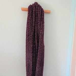 Purple Shimmer Scarf